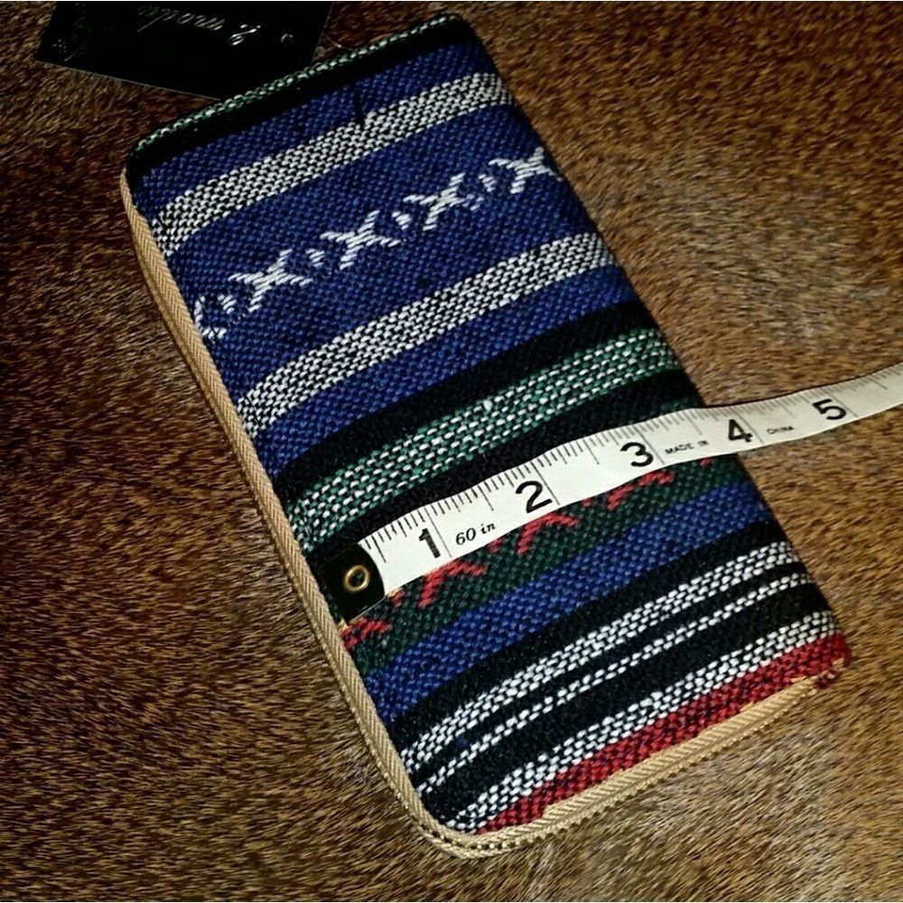 2moda ☆ Handmade Boho Patterned Wallet - Picture 3 of 6